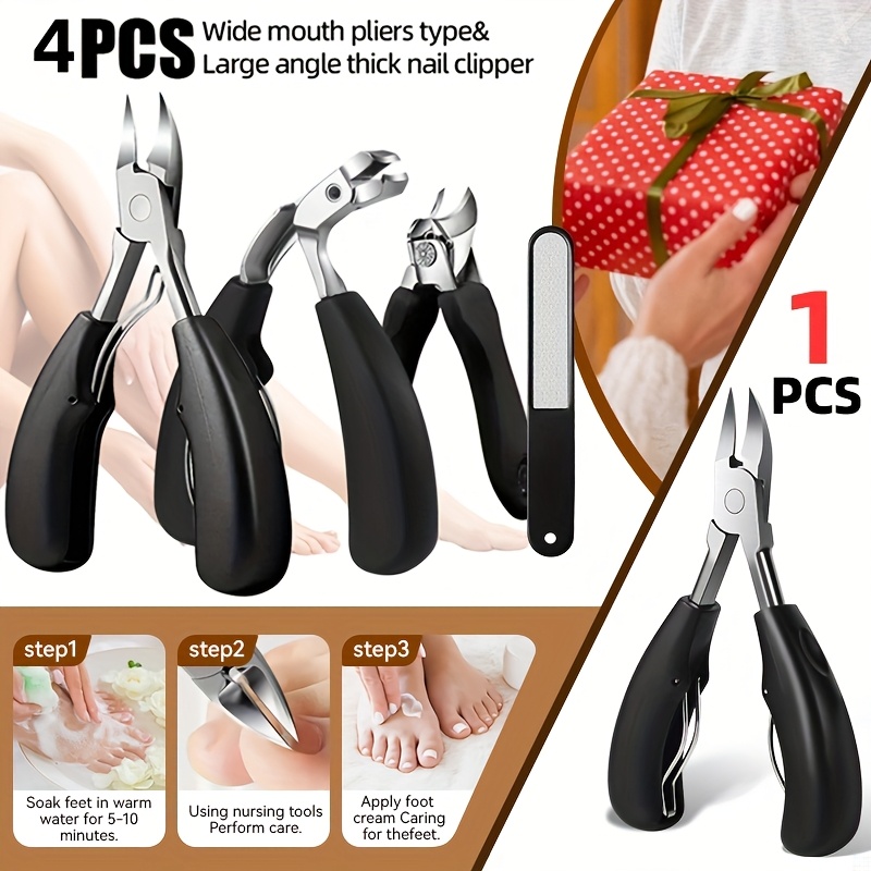 Coupe-ongles Extra-large Pour Gros Orteils Et Ongles épais - Neuf - Soin Des Pieds
