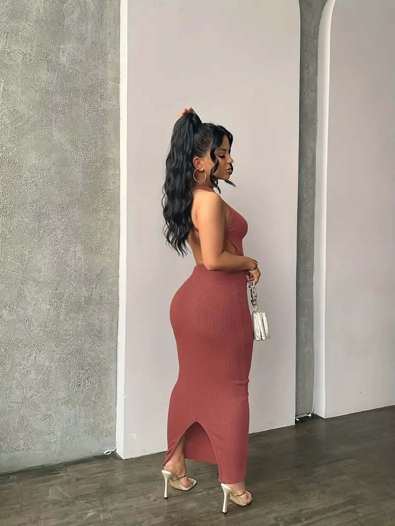 Women * Bodycon Maxi Dress Casual Long Dresses Backless * Wrap Dresses Vacation Long Women * Bodycon Maxi Dress Casual Long Dresses Backless * Wrap Dresses Vacation Long