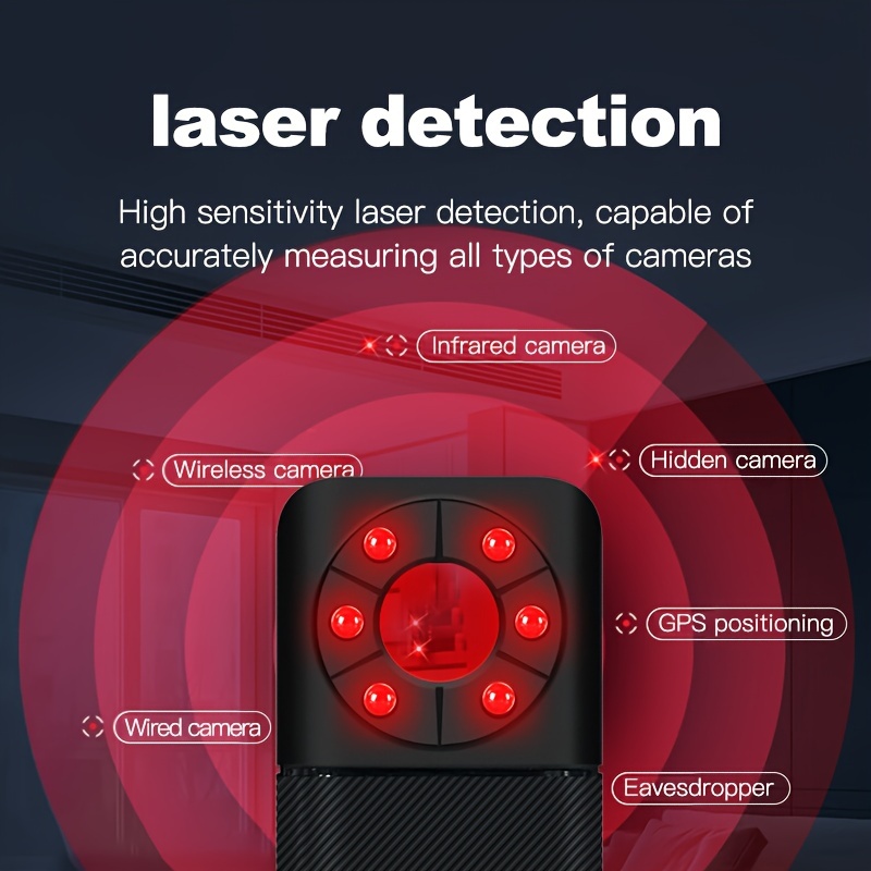 Comprar Mini detectores de cámara oculta T01, escaneo inteligente