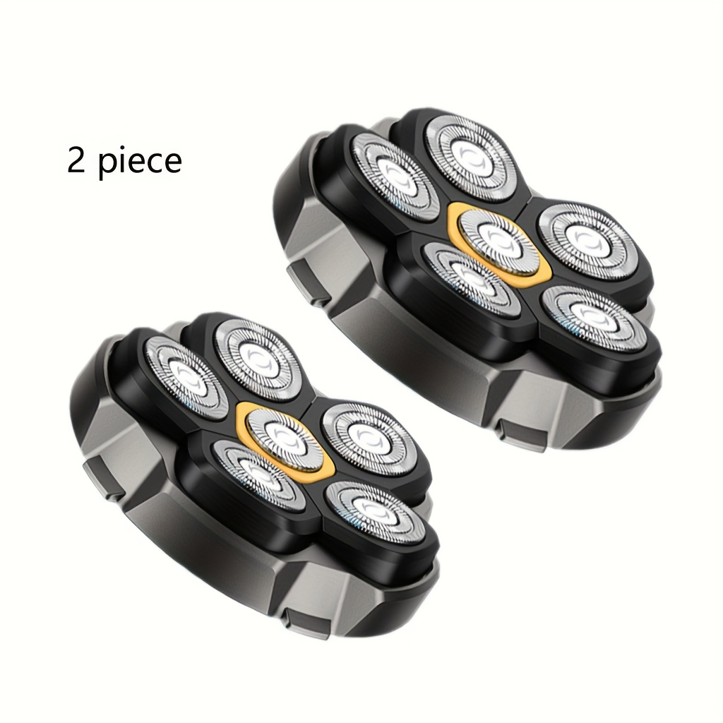 Image of Feiyba Electric Shaver Replacement Blade Heads Compatible For Fk-8750, One/two Blade Head Installation With Direct Replacement System, Suitable For Refills, For & Travel, Install (no / Connection)