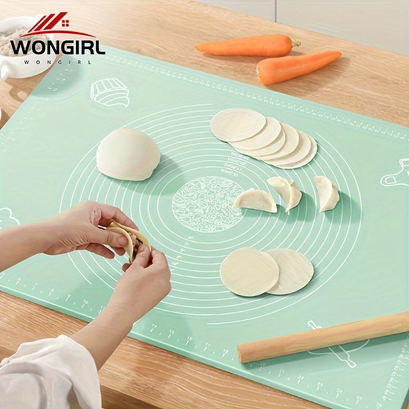 

Wongirl Large Pastry Mat - , , Bpa-free Kitchen Kneading Pad For , & Dough, , Restaurant-