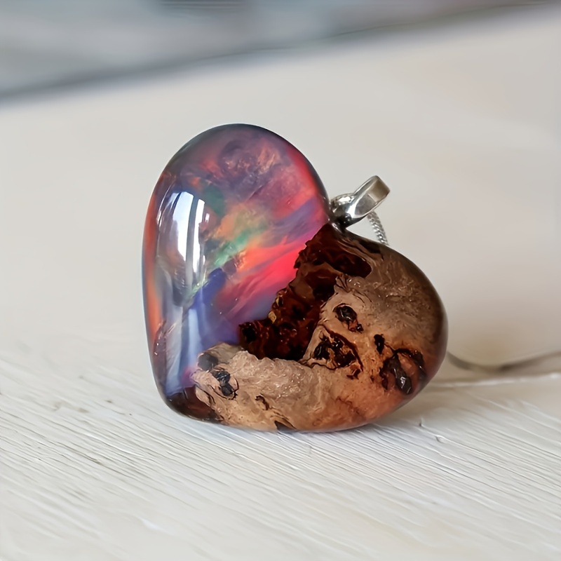 TEMU Fashion, Exquisite, Creative, Nature, Landscape, Love Pendant, Necklace, Men's Trend, Personality, Jewelry, Birthday, Christmas, Holiday Gifts