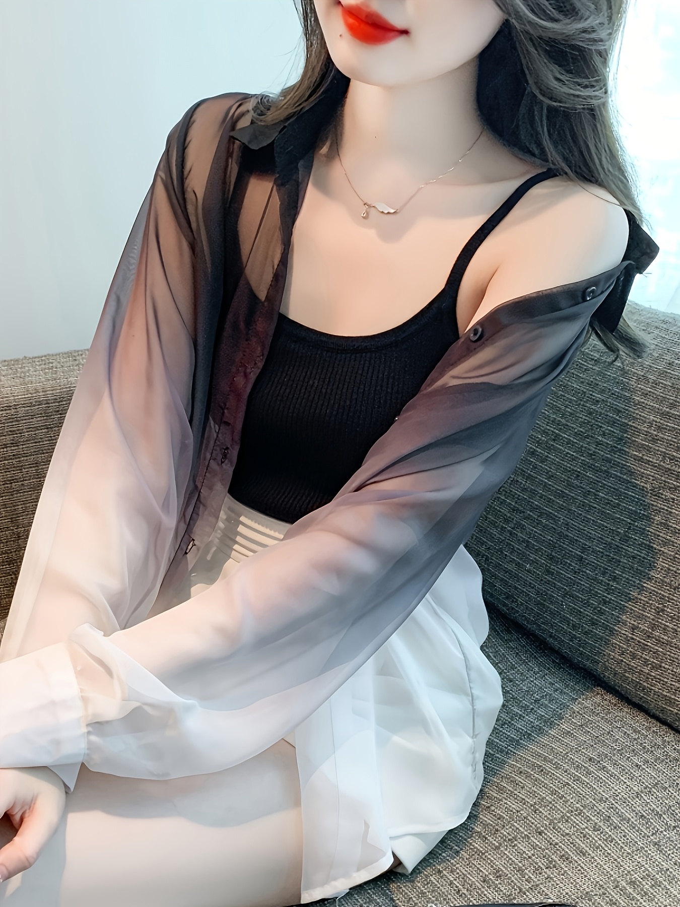 Korean Sun Resistant Shirts New Summer Korean Style Loose Sun