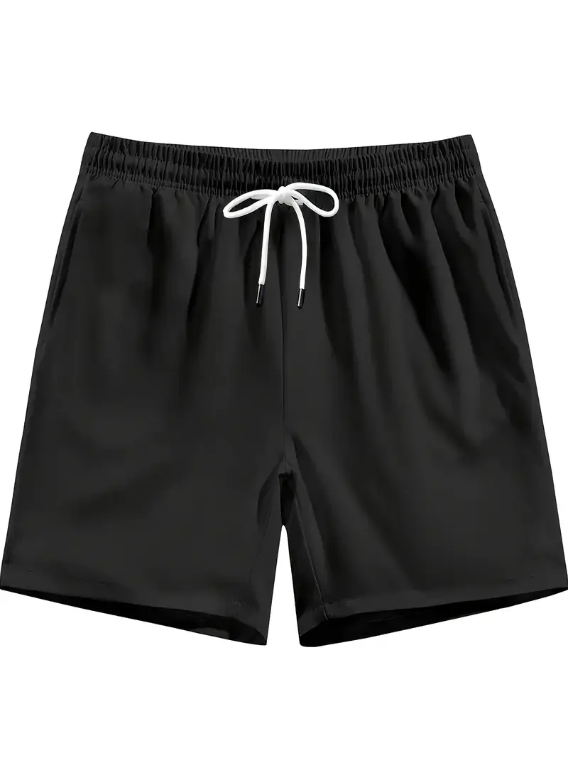 5 Pantaloncini Uomo Sportivi Con Tasche - Asciugatura Rapida - Foto 5