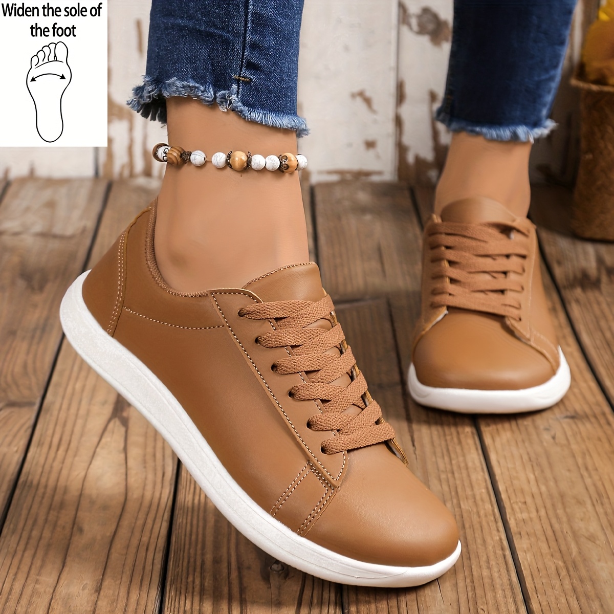 Damen-Sneaker Mit Plateau – Wasserfest, Elegant & Bequem – Herbst/Winter, Barfußähnliches Gefühl – Für Alltag, Arbeit, Reisen & Freizeit