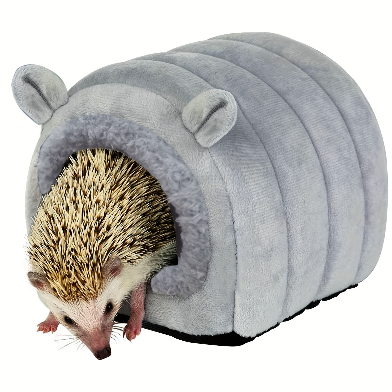 

Hamster Hedgehog Guinea Pig Cave Bed Nest Hideout, Small Animals Cage Supplies Warm House