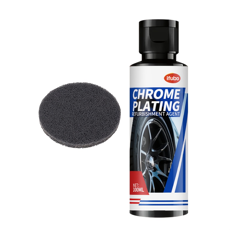 TEMU Chrome Restoration - Heavy-duty Formula For Oxidation & Rust Removal, Restores On Car Door Handles, Motorcycle Exhaust, Grilles, Window Trim - Suitable For,, Motorcycles (chrome Plated Parts)
