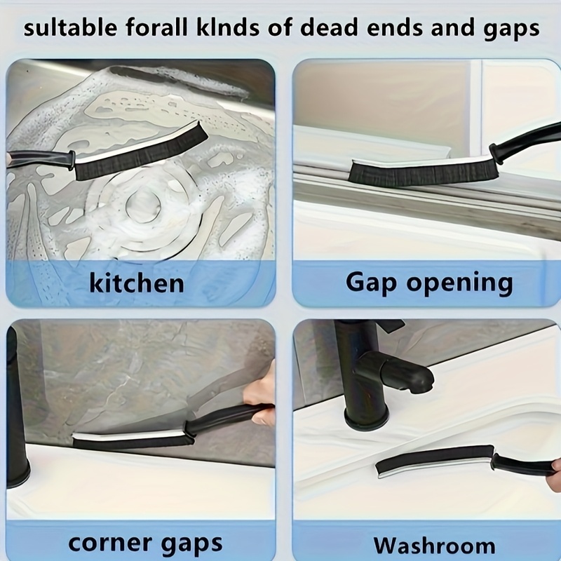 Shower Cleaning Brush for Bathrooms - a Long-Handled Scrubbing Brush Suitable for Use in Bathrooms, Kitchens, Toilets, And Outdoors, Featuring Stiff Bristles for Effective Cleaning, a Non-Electric Manual Cleaning Tool.