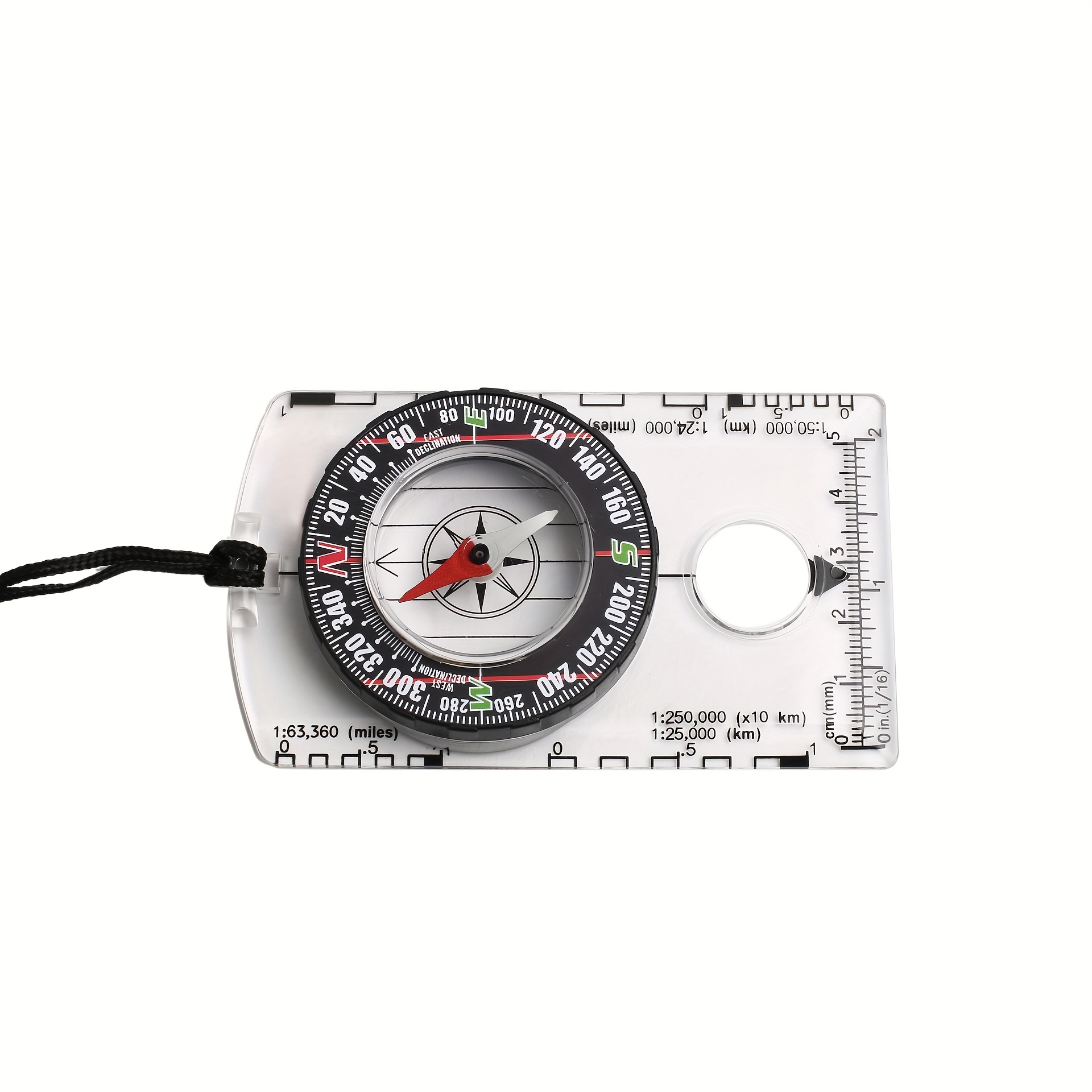 Waterproof Compass with Scale for Outdoor Use