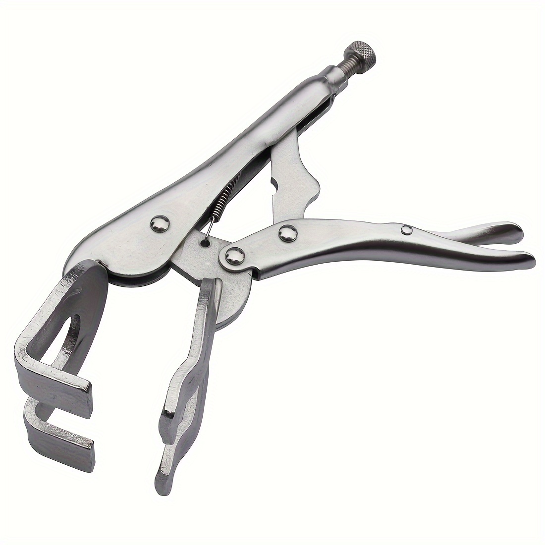9-inch U-shaped Adjustable Locking Jaw Welding Clamp With Locking Pincers: retailer-supplied image