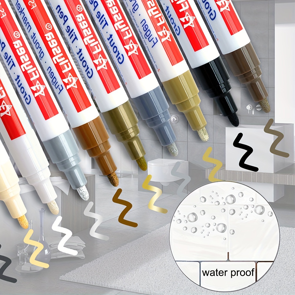 

Tile Seam Pen Tile Seam Color Repair Pen Wall Tile Floor Tile Repair Seam Repair Marker Pen