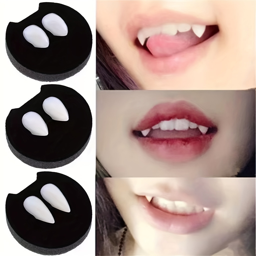 “Vampire Fang” Realistic Canine Pointy Tooth Teeth Denture shops Halloween Gothic Ring