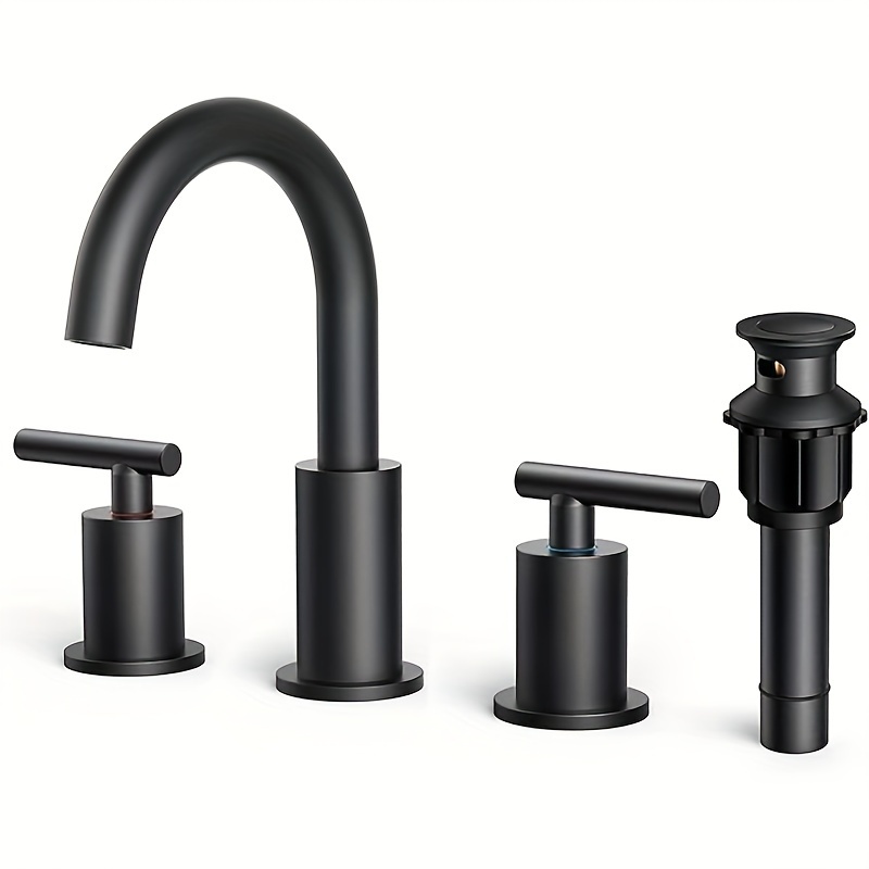 

Bathroom Faucet 3 , 8 Bathroom Faucet, Bathroom Faucet, Bathroom Faucets For 3 , Drain Included,