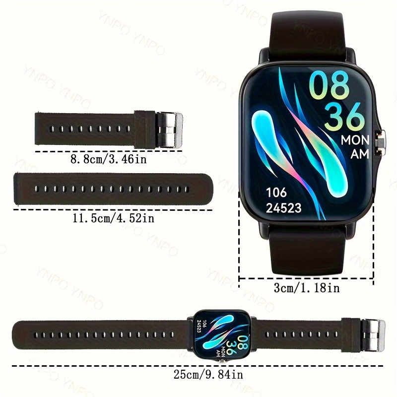 Smart Watch Compatible with Android/iPhone, Wireless Calling