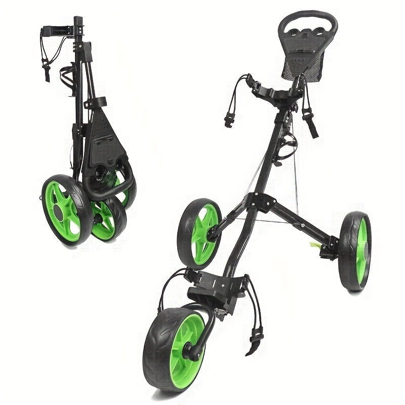 lightweight golf push cart heavy duty load capacity foldable