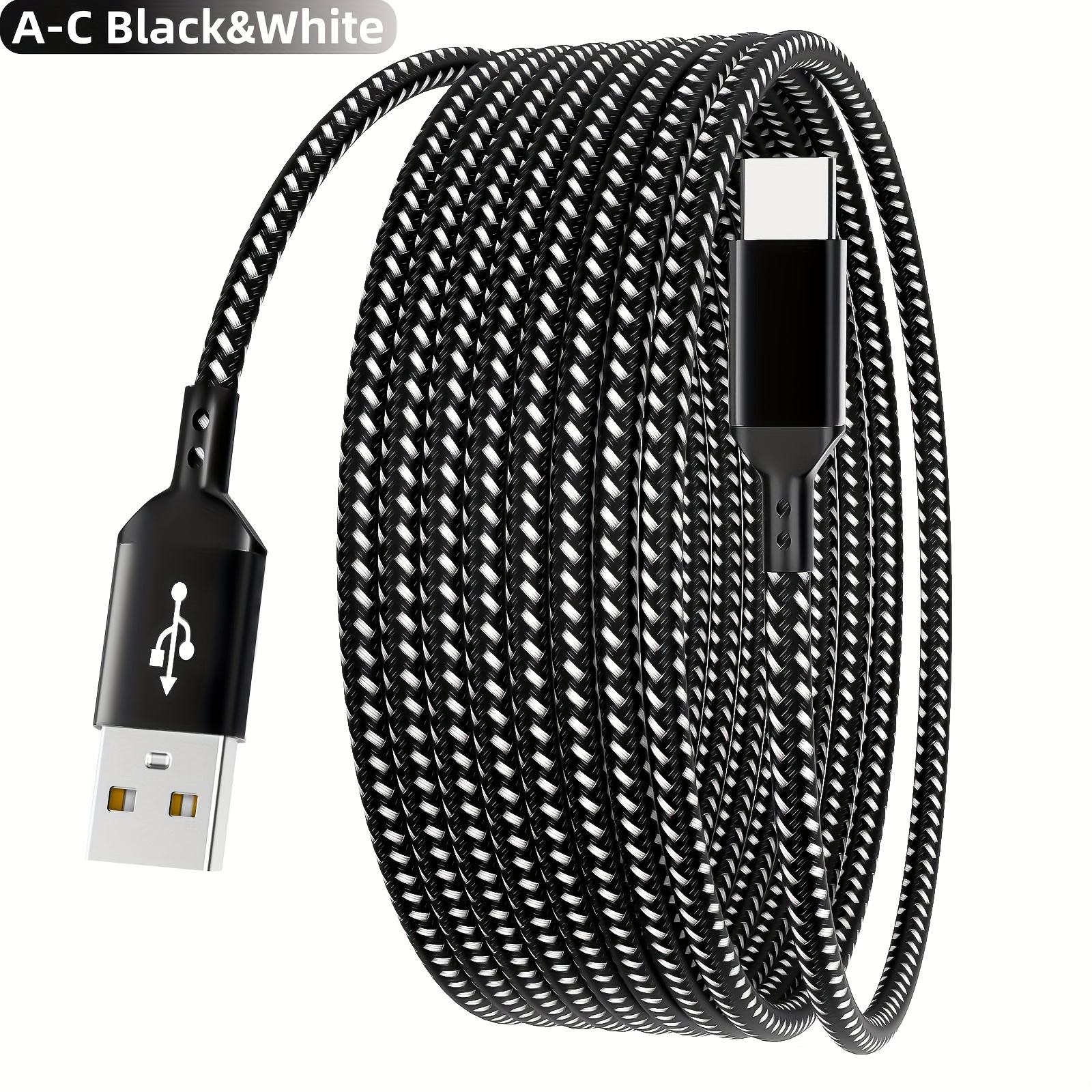 Fast Charger Usb C To Usb C Charging Cable For Iphone 15/16/17/ Ipad For For Huawei Fast Charger Usb Type C Cable And C-other Devices