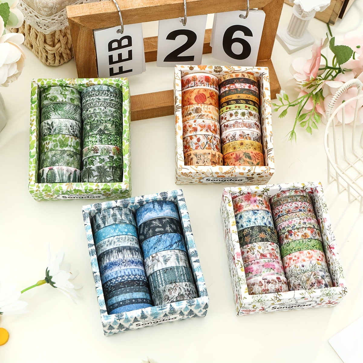 

18pcs Set - , & For Scrapbooking, Diy Journals, & Decor - For