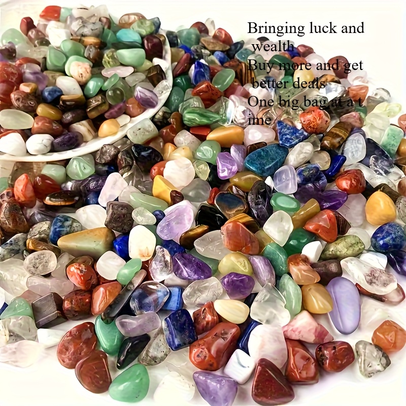 TEMU Spar Crystal Roller - 100g To 2lb Hand-grindable Gems For Shui, Aquarium, Bonsai & Wish Bottle Making - Energy Balancing Stone With Crystal Raige (fish, Vase Stone)