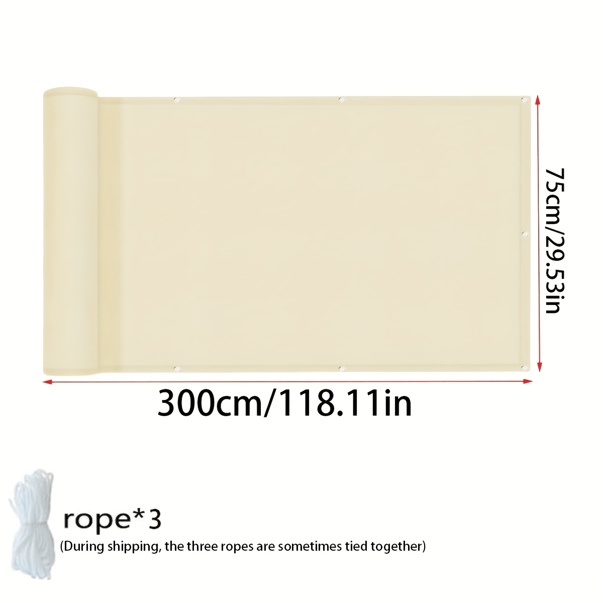 balcony privacy screens garden fence fabric opaque privacy screen covers apartment railing protectors reinforced and thickened with tie backs