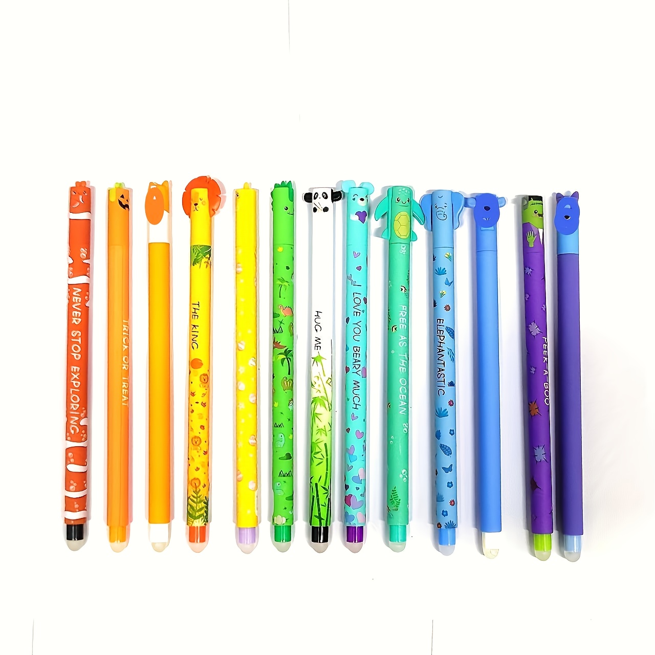 21pcs erasable pen set random styles 0 7mm refills office supplies writing tools replaceable ink cartridges multiple colors included old   Product details 1