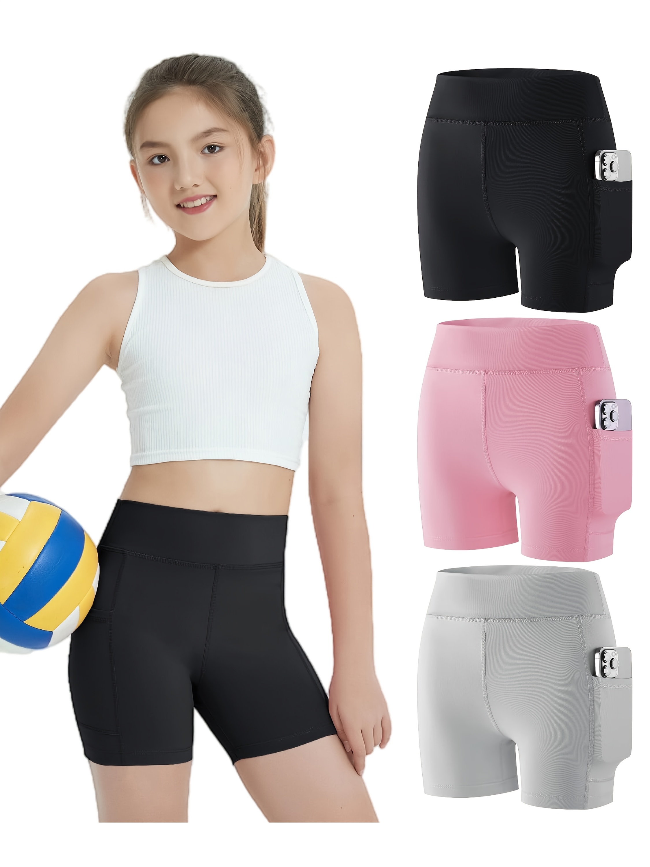 High School Spandex Shorts Volleyball Heartbreaker Spandex Short
