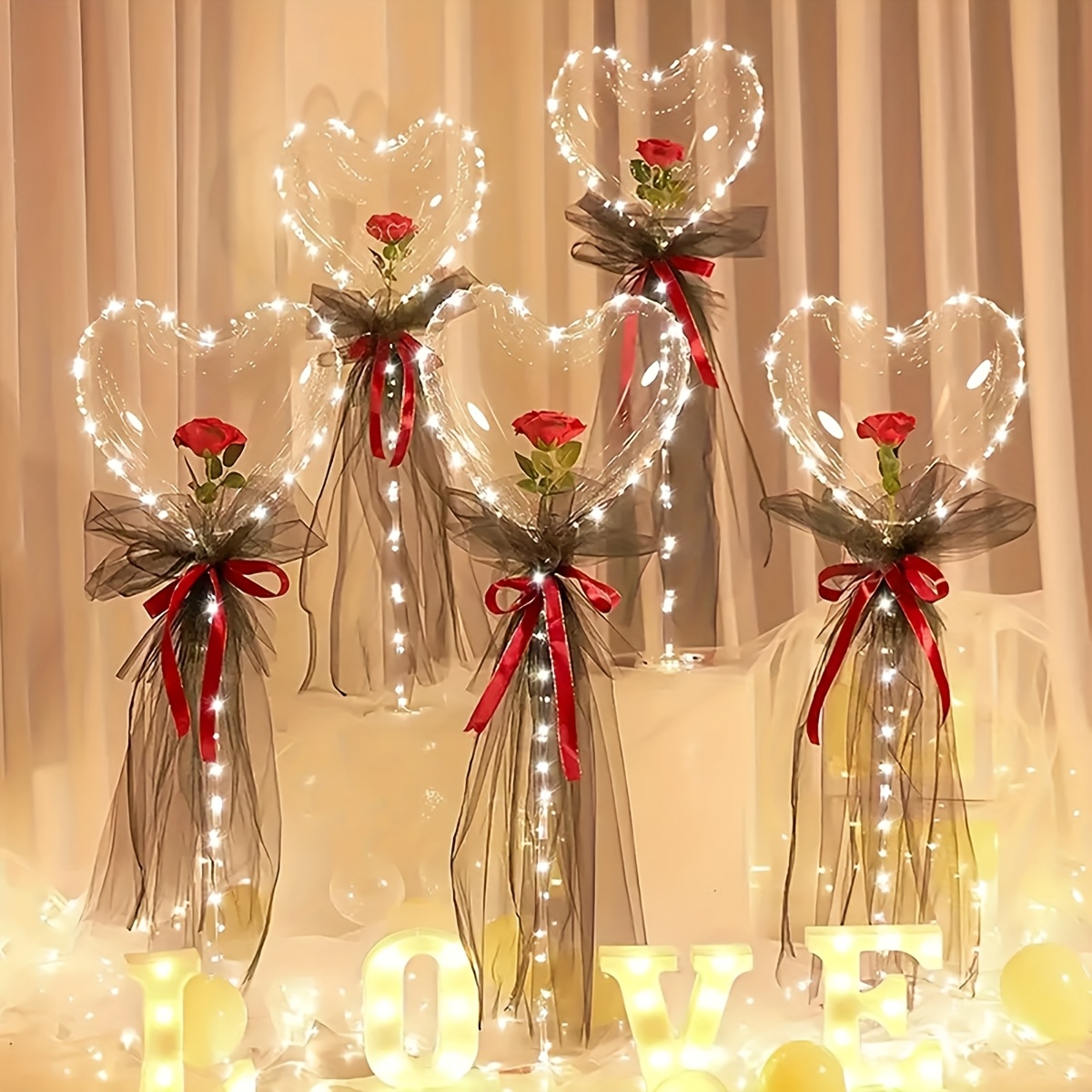 

2pcs Transparent Balls - Reusable Balloon Decor For Weddings, Engagements, Pre-wedding Parties, Birthdays & Anniversaries