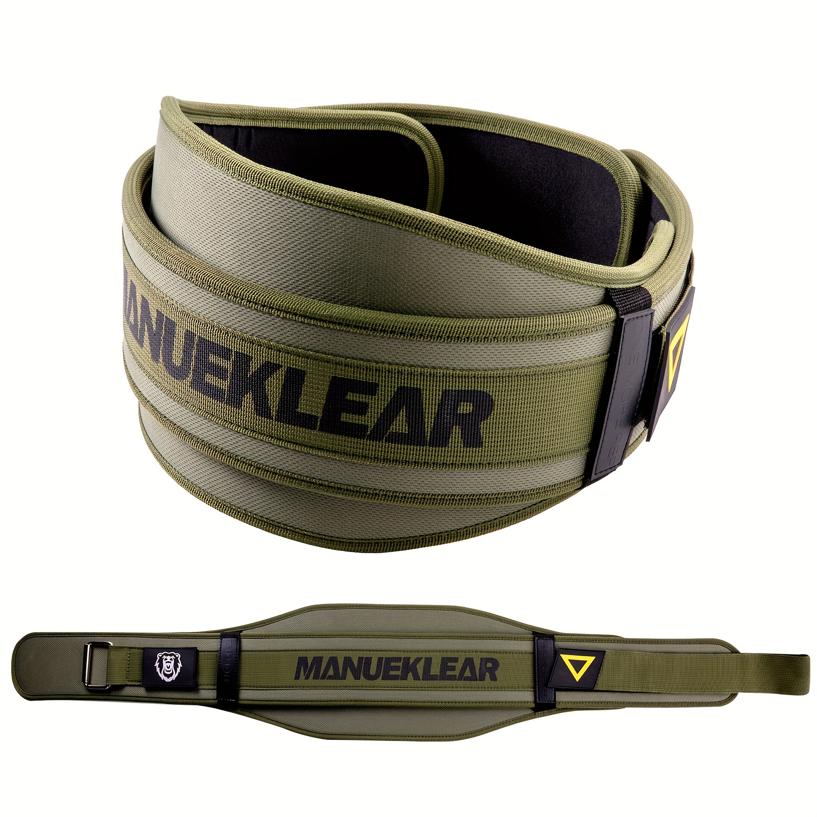 MANUEKLEAR Gewichthefgordel voor mannen en vrouwen