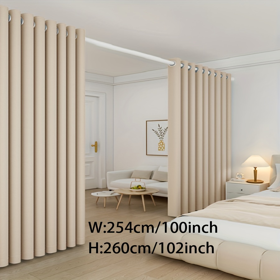 E-shop Verdunkelungs-Trennwandvorhang, Wohnzimmer-Trennwandvorhang, Wand-Trennwandvorhang, Schlafzimmer-Trennwandbreiter Vorhang,