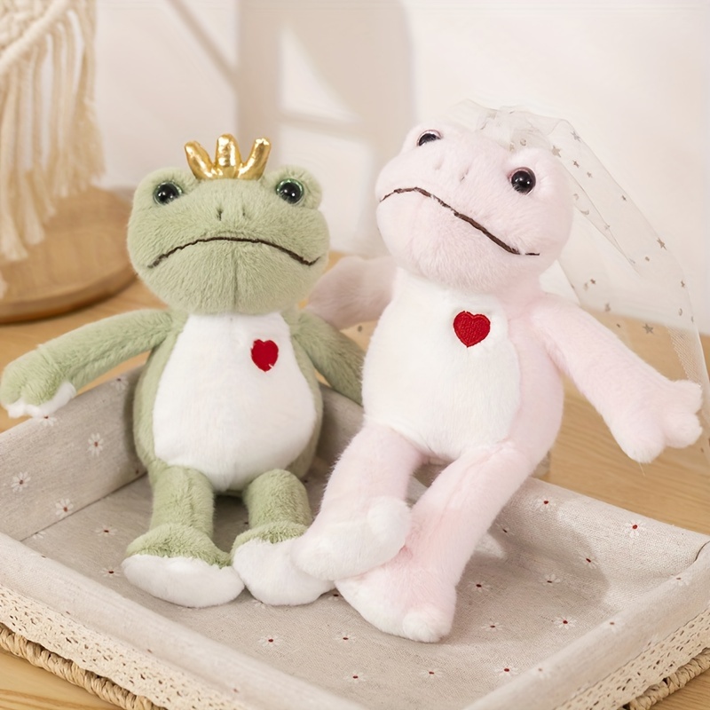 Adorable Strawberry Frog Plush Pillow Perfect - Temu