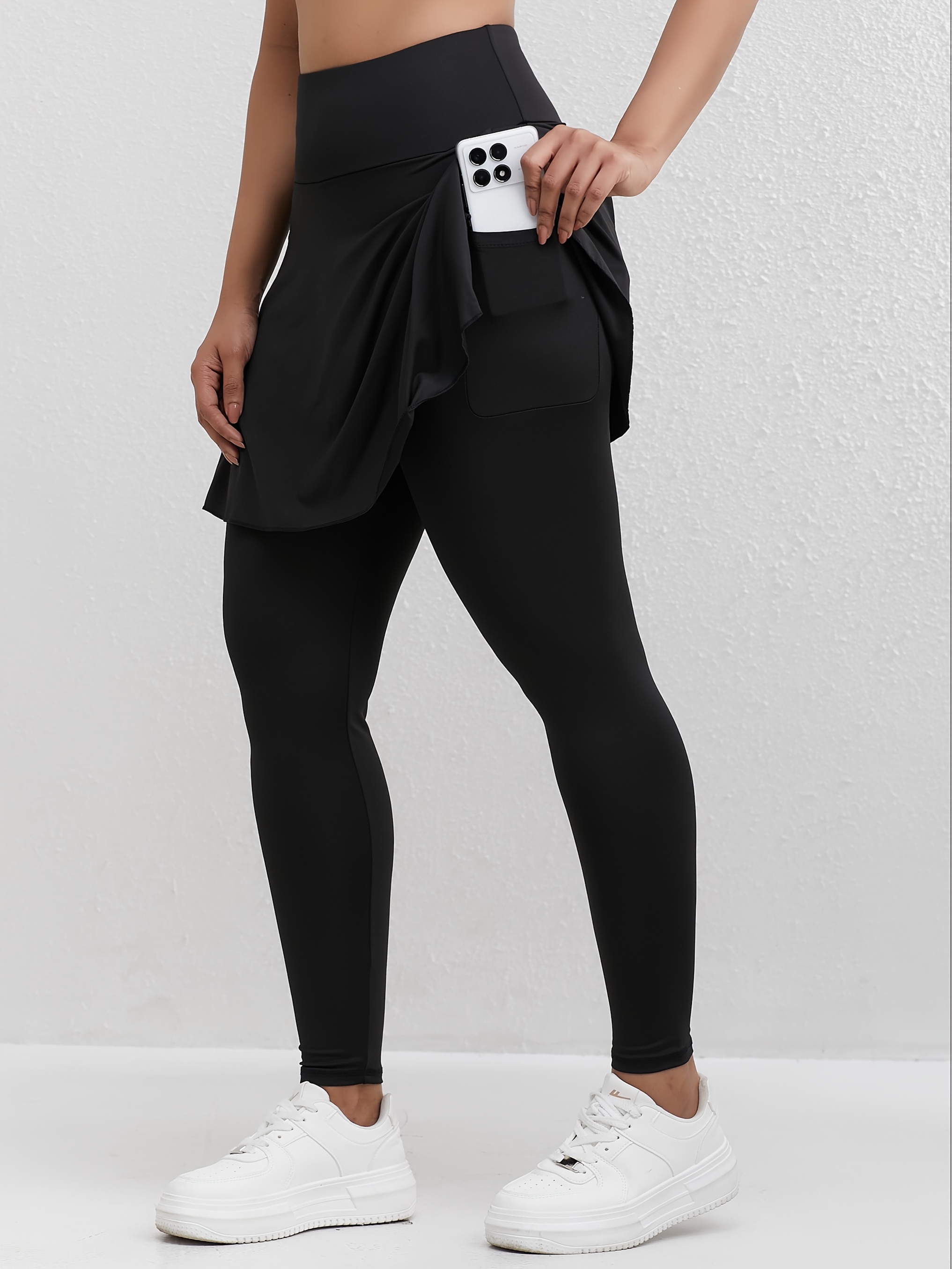 leggings with skirt sold on Temu United States