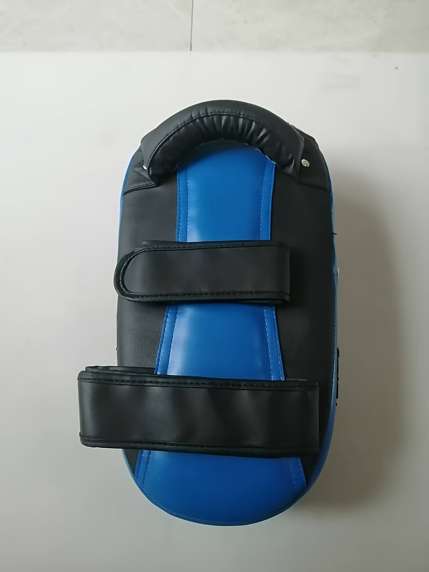 1 blue black taekwondo soft ultra thick leather with for all ages boxing martial arts training details 2