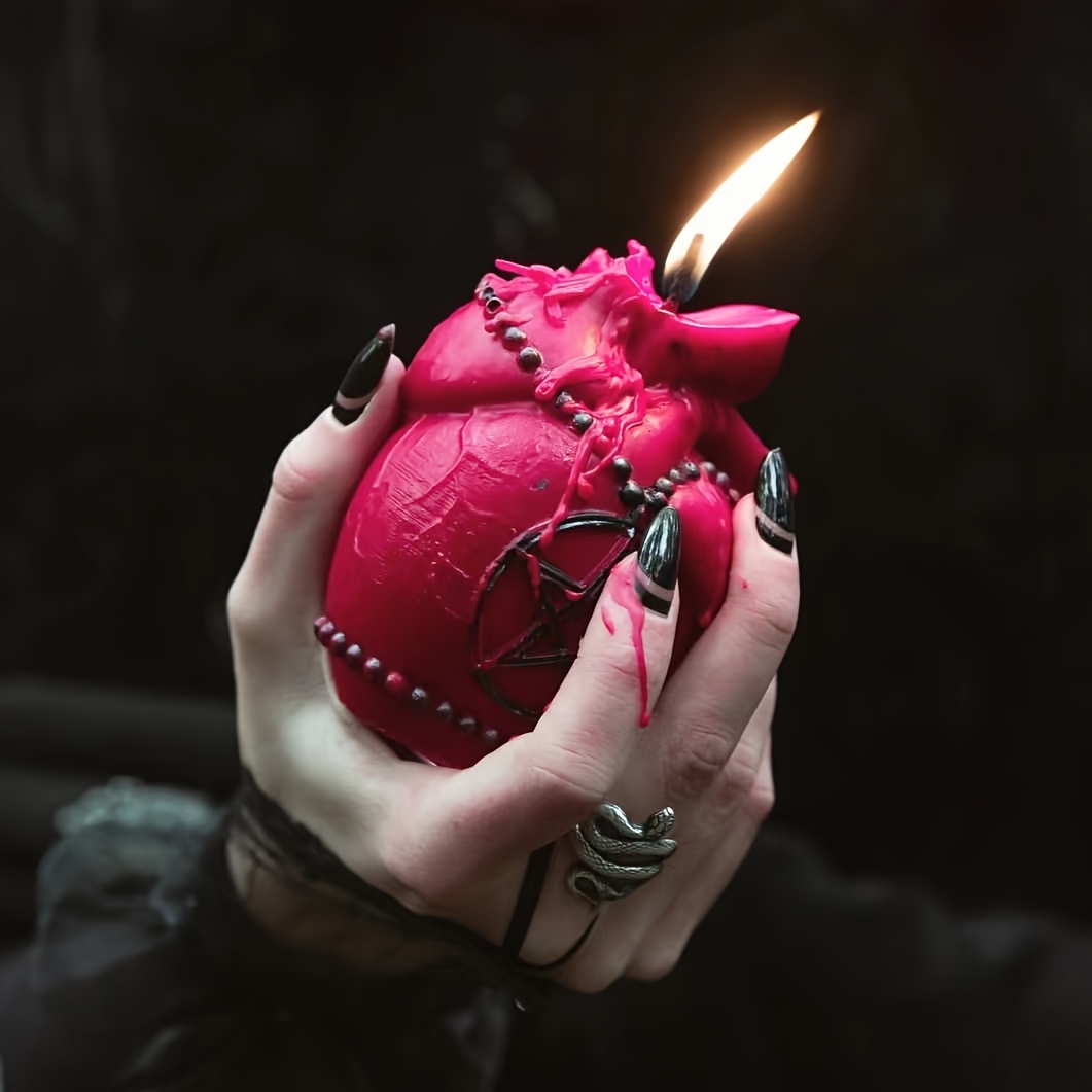 Heart Candle - Temu