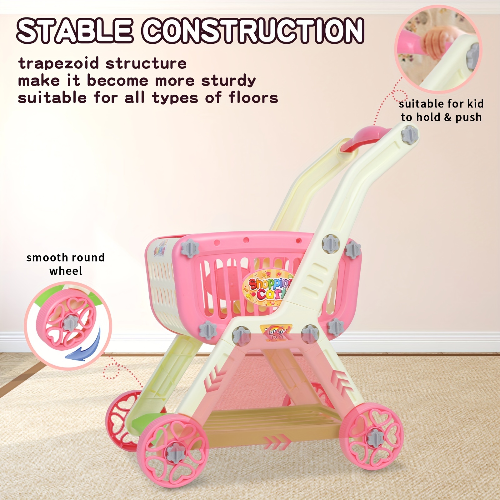 Carrito de compras de juguete