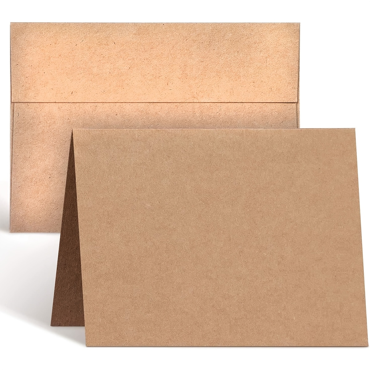 TEMU 100pcs Blank Cards And Envelopes, 4x6 Thick Paper Folding Cards For Diy Greeting Cards, Weddings, Birthdays, Invitations, Thank You Notes & More