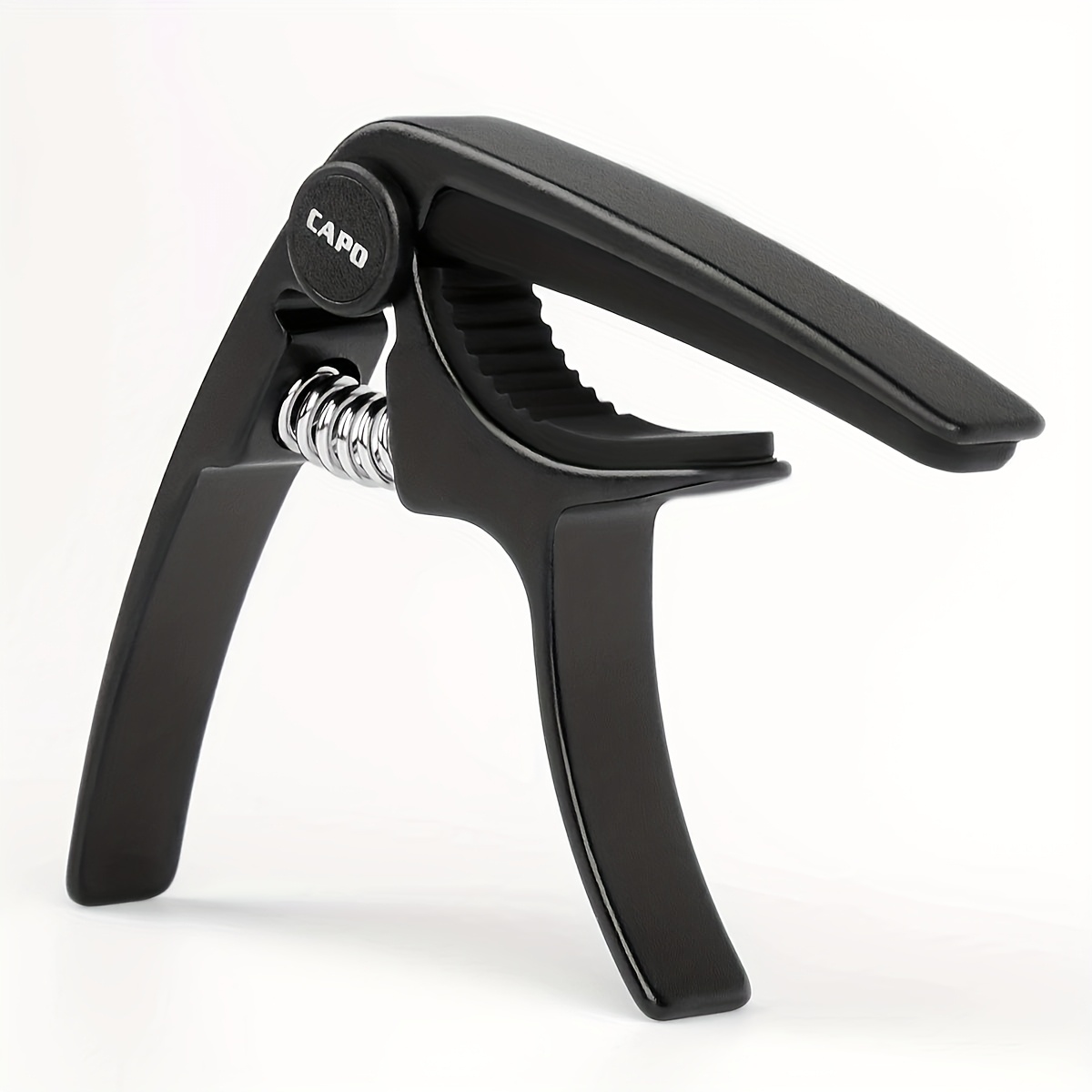 TEMU Ukulele Key Capo, Hawaiian Four-string Guitar Capo, Key Changer, Aluminum Alloy, Lightweight Feel, Black