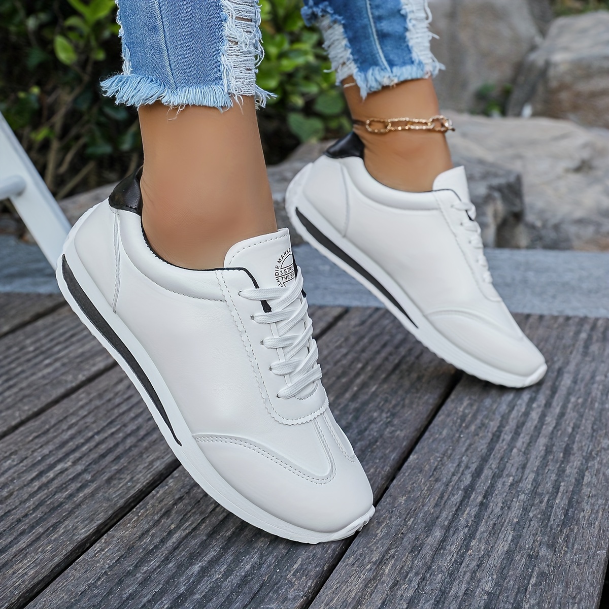 Women's Fashion Sneakers Casual Low Top Comfortable Platform 