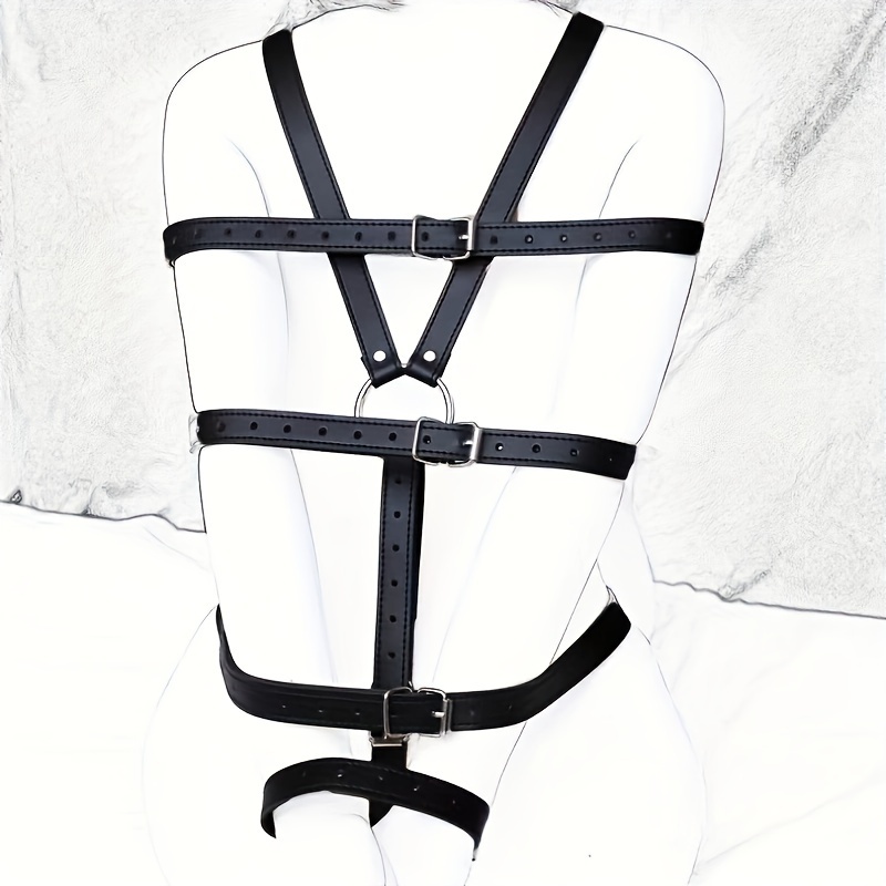 Bdsm Sexy Nipple Clamp With Chain Harness Chest Blet Bdsm - Temu