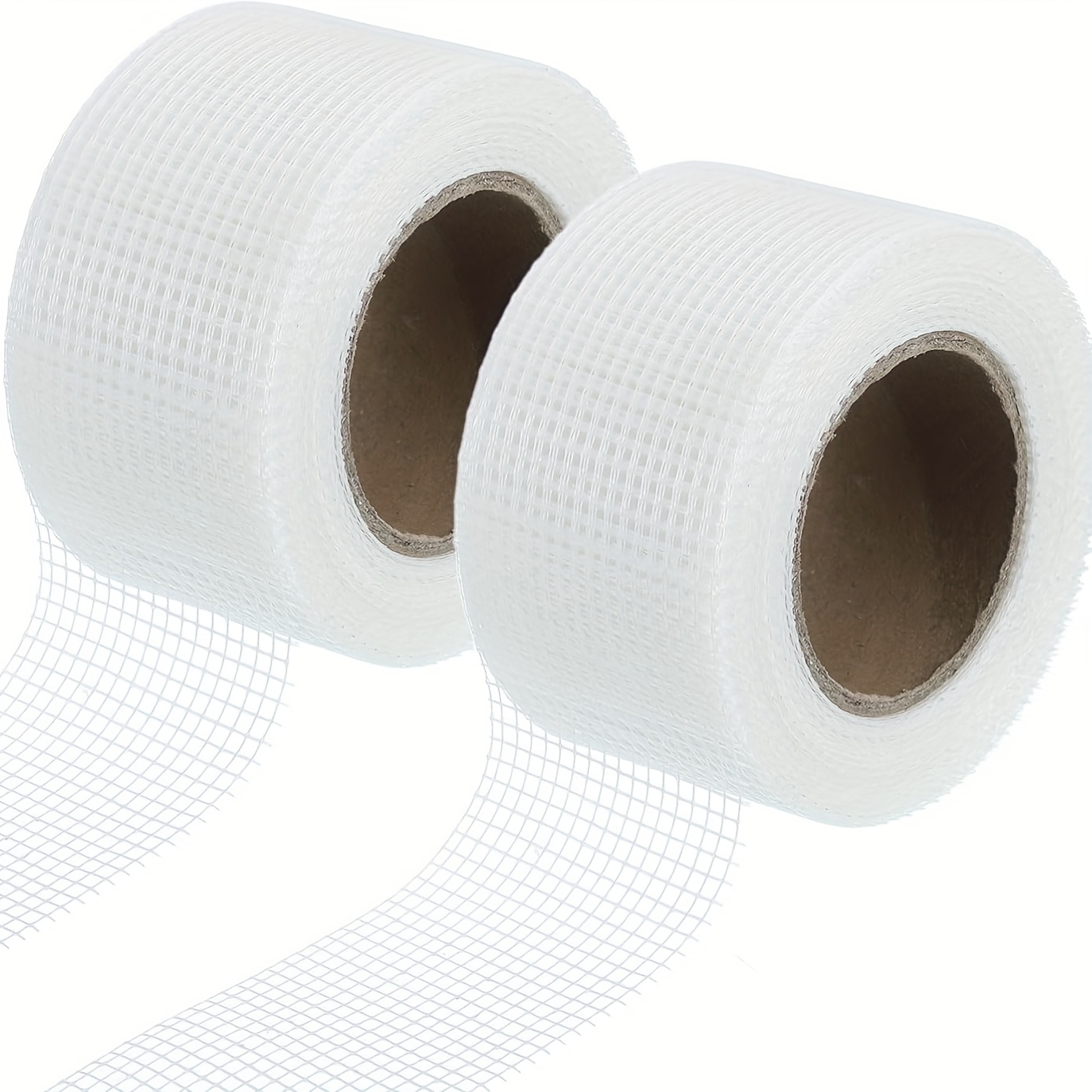 Drywall Joint Tape, 2 Inch X 150ft, Self-adhesive Drywall Mesh Tape For Drywall Finishing And Crack Repair, White.
