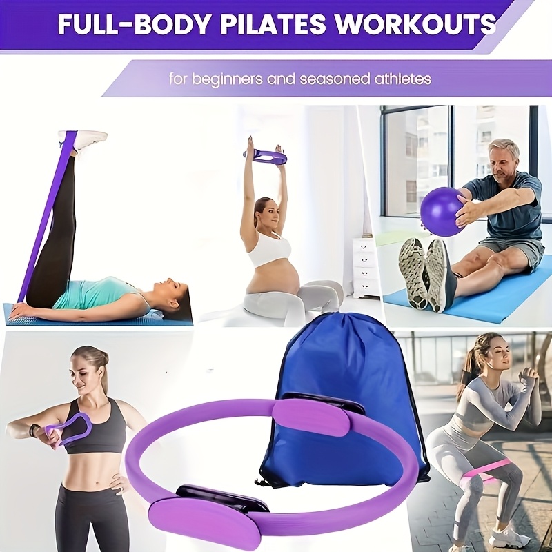 yoga pilates circle 13pcs fitness set home exercise beginner