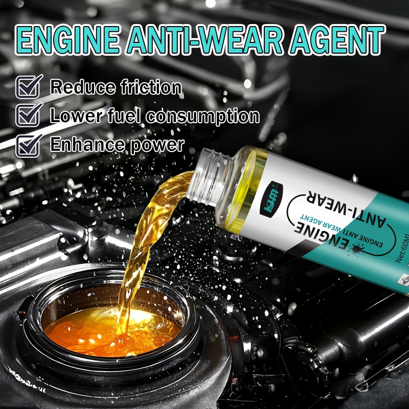 TEMU Engine Anti-wear Protectant For Cars, Noise Reduction, Vibration Dampening, , Fast-acting Formula, And Liquid For From The Exhaust, Providing For All Vehicles. F