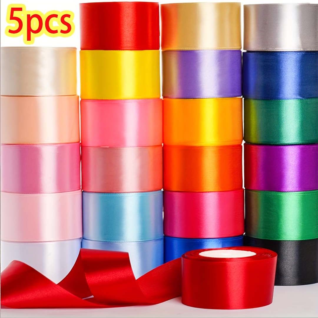 

5pcs Set, 4cm - & Wrapping Ribbons For , Bows, And Decorations - For 's Day, Christmas, Weddings