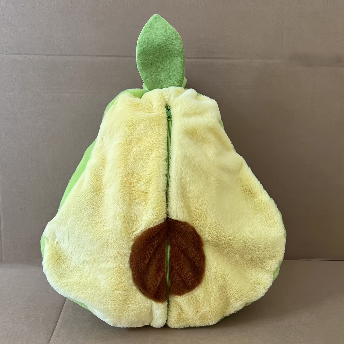 cuddly avocado bunny plush toy soft polyester sleeping pillow in   details 4