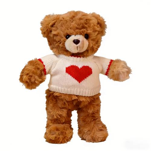 30 cm / 11,8 inch schattige teddybeer knuffel, crème wit/ optioneel, perfect cadeau voor kinderen, familie en vrienden op verjaardagen, kerstmis, thanksgiving en feestdagen