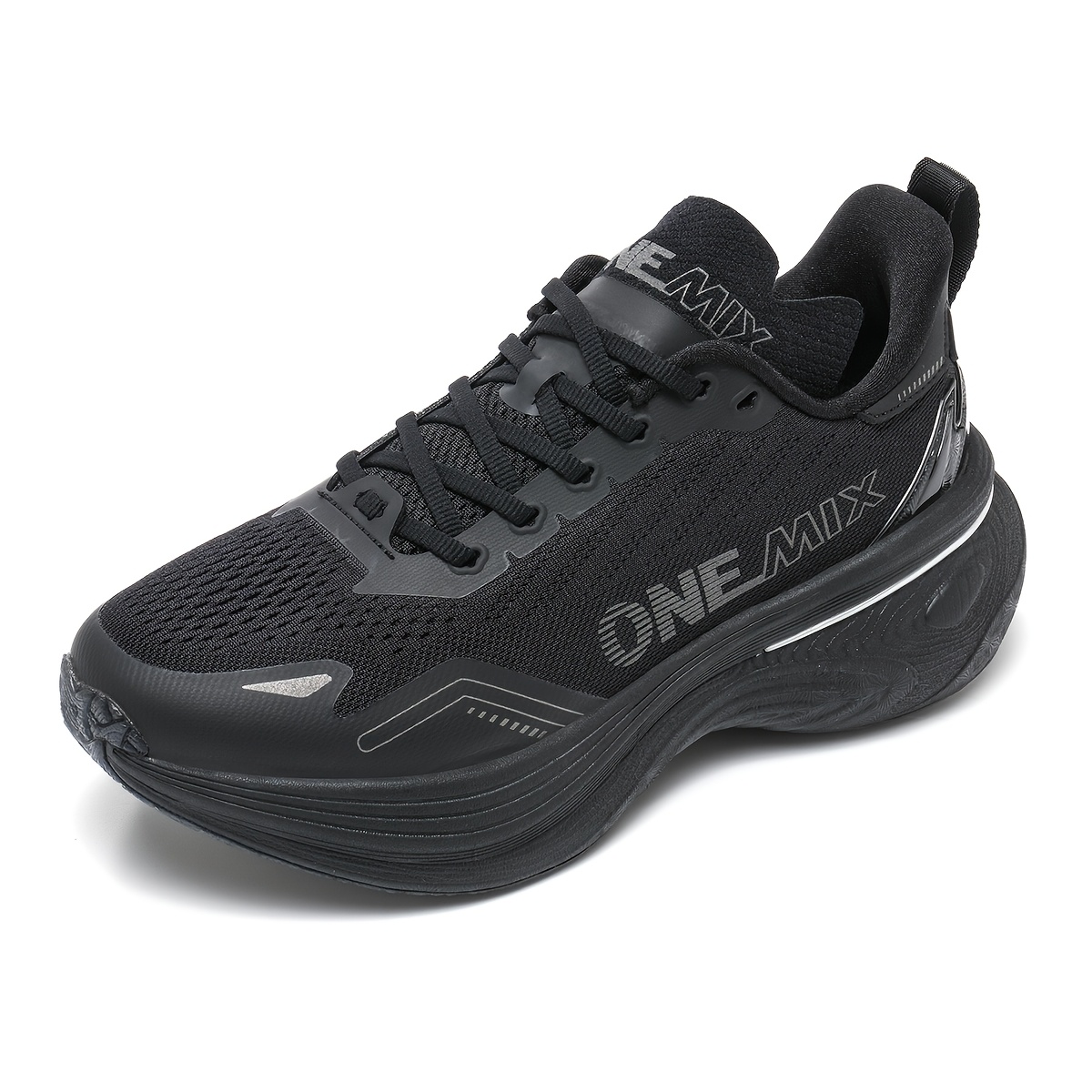 TEMU [onemix] Professional Cushioning Stability Running Shoes Unisex Breathable Non-slip Wear-resistant Sports Sneakers - Marathon Training Outdoor