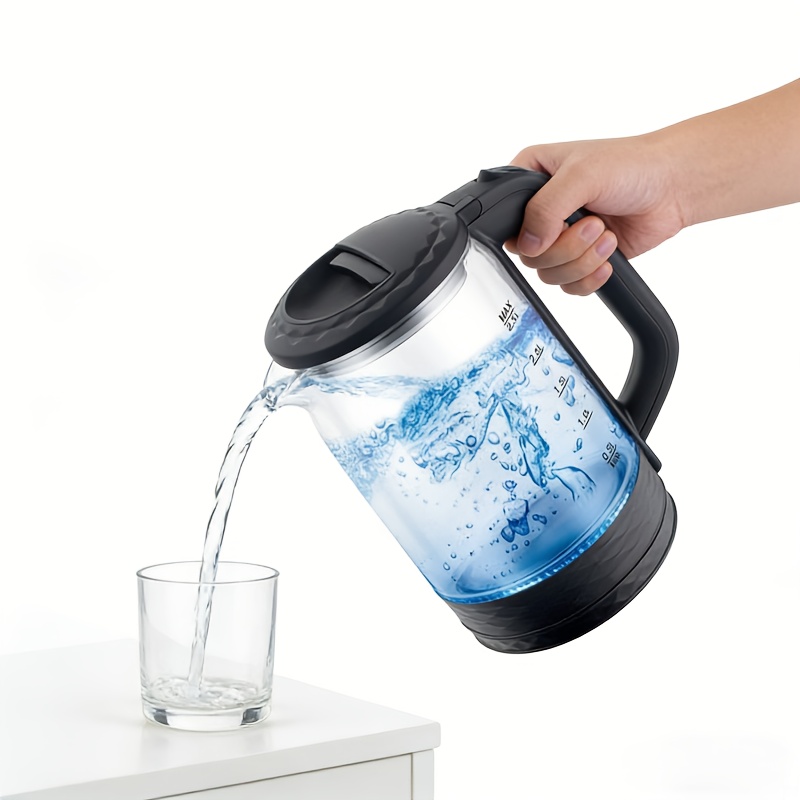 2.5L 1500W Electric Kettle, Fast Boiling And Automatic Power-Off Function, 360° Rotating Base - Stainless Steel Coffee Tea Kettle, Suitable for Home/Office, Boil-Dry Protection, Anti-Scalding Handle (South African Plug)