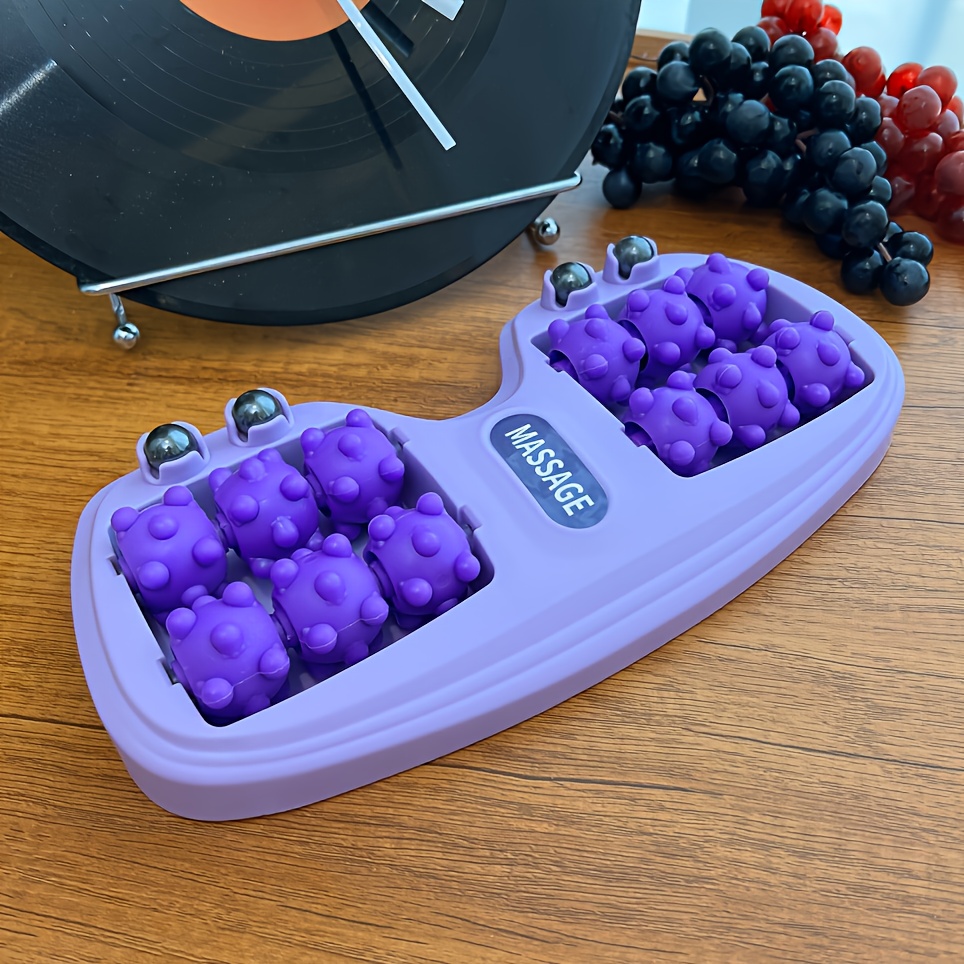  roller massager for acupressure bottoming durable plastic non slip feet tool for home use massager modern aesthetic Product details 7