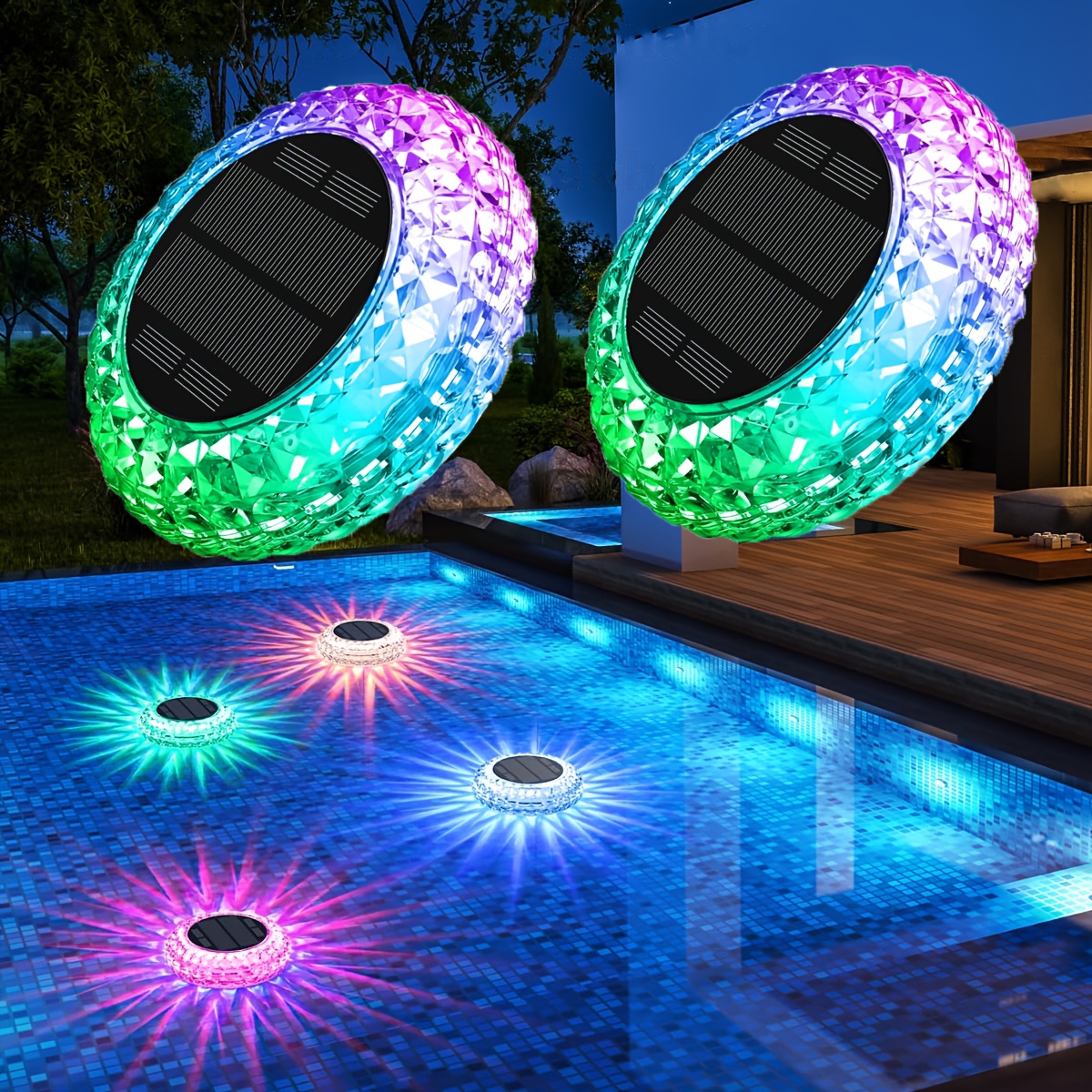Solar Swimming Pool Led Lighting