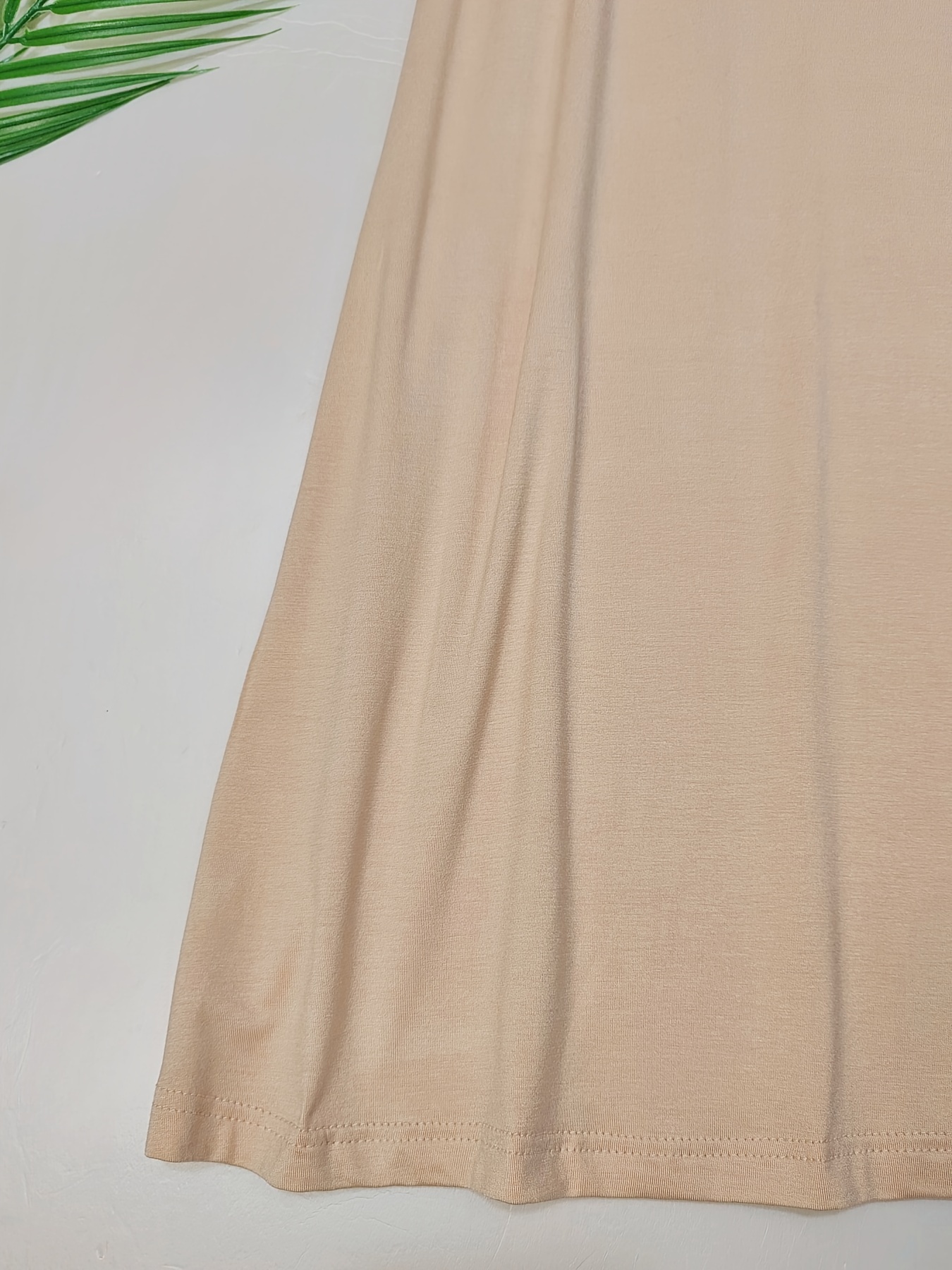 conjunto de 3 camisolas finas de senhora, camisola de base para senhora, camisola interior e exterior, vestido   e   sem  , camisola, vestido     e agradável à pele para casa e exterior Detalhes do produto 8