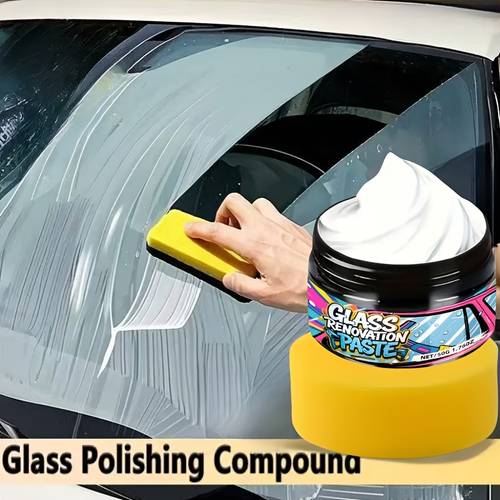 car glass polishing paste windshield and rearview refurbishing agent remove fine scratches to make the glass and more transparent