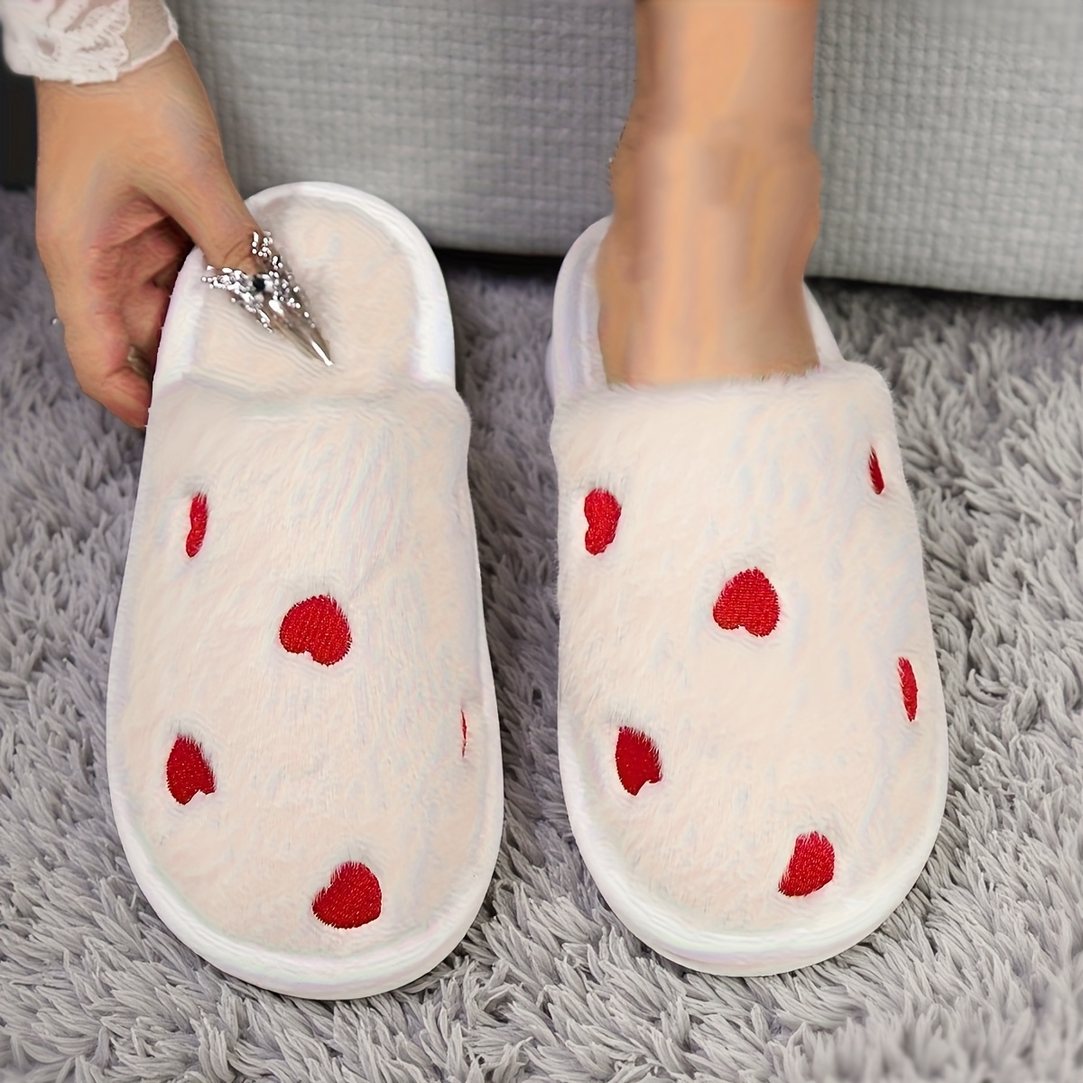 autumn heart womens warm plush velvet Temu Philippines